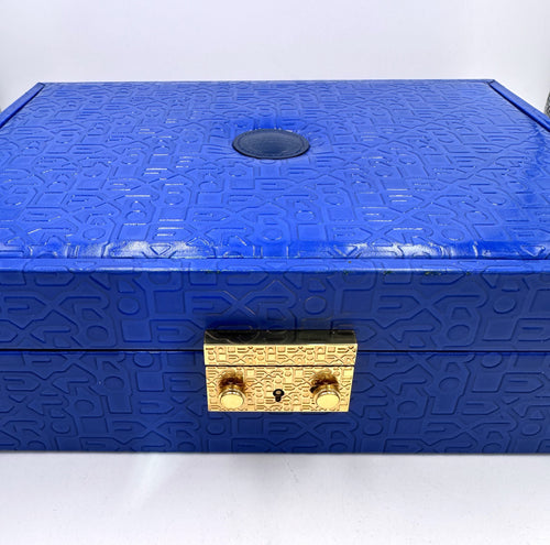 Genuine Vintage Rolex Crown Collection Watch Jewelry Box Case w/Key #51.00.01