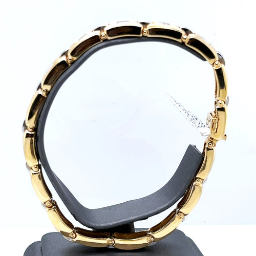 14k Yellow Gold 2.75Ct Men's Diamond Bracelet, 8", 33.8g, S101659