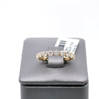 14k Yellow Gold 2.00CT Diamond Ladies Eternity Band, 2.0g, Size5.75