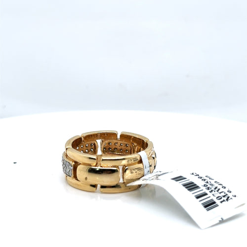 14k Yellow Gold 1.05 CT Diamond Men's Wedding Band, 11.5g, Size 10, S107386