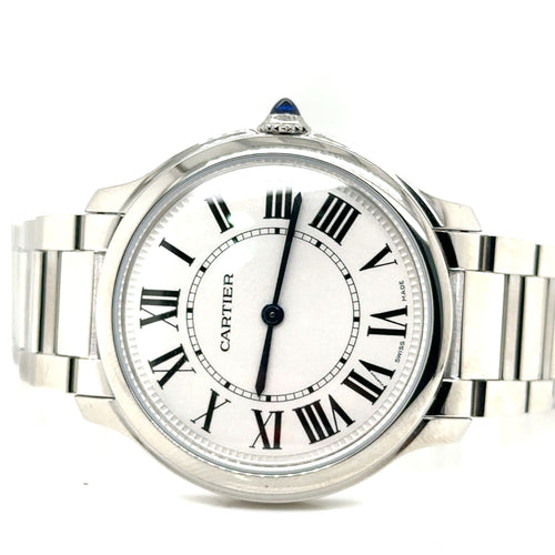 Cartier Ronde Must de Cartier 36mm Stainless Steel Watch, WSRN0034