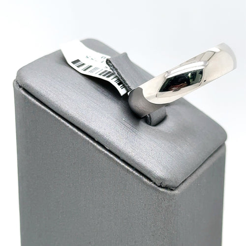 Benchmark 14k White Gold  Band, 5.8gm, Size 12.5, 6mm, S103695
