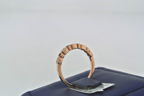 14k Rose Gold 0.45 CT Ruby & Diamond Ladies Band, 2.4gm, Size 6.5, 103350