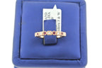 14k Rose Gold 0.45 CT Ruby & Diamond Ladies Band, 2.4gm, Size 6.5, 103350
