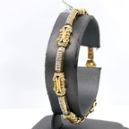 14k Yellow Gold 0.75 CT Ladies Diamond Bracelet, 15.6gm, 7", S102800