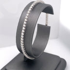 18k White Gold 2.50 CT Diamond Ladies Tennis Bracelet, 9.3g, 7.5", S106429