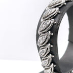 18K White Gold 2.00CT Diamonds Ladies Bracelet, 48.7G, S103753