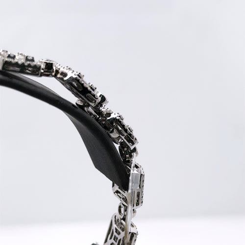 18K White Gold 7.00CT Diamonds Ladies Bracelet, 18.8G, 7", S104386
