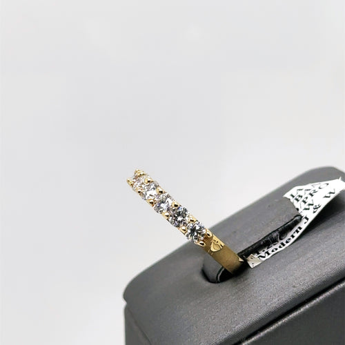 14k Yellow Gold 1.25 CT Diamond Ladies Wedding Band, 3.2G, S103079