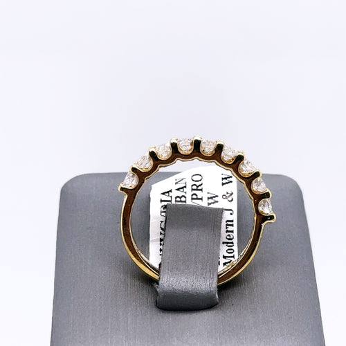 14k Yellow Gold 1.25 CT Diamond Ladies Wedding Band, 3.2G, S103079