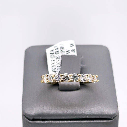 14k Yellow Gold 1.25 CT Diamond Ladies Wedding Band, 3.2G, S103079