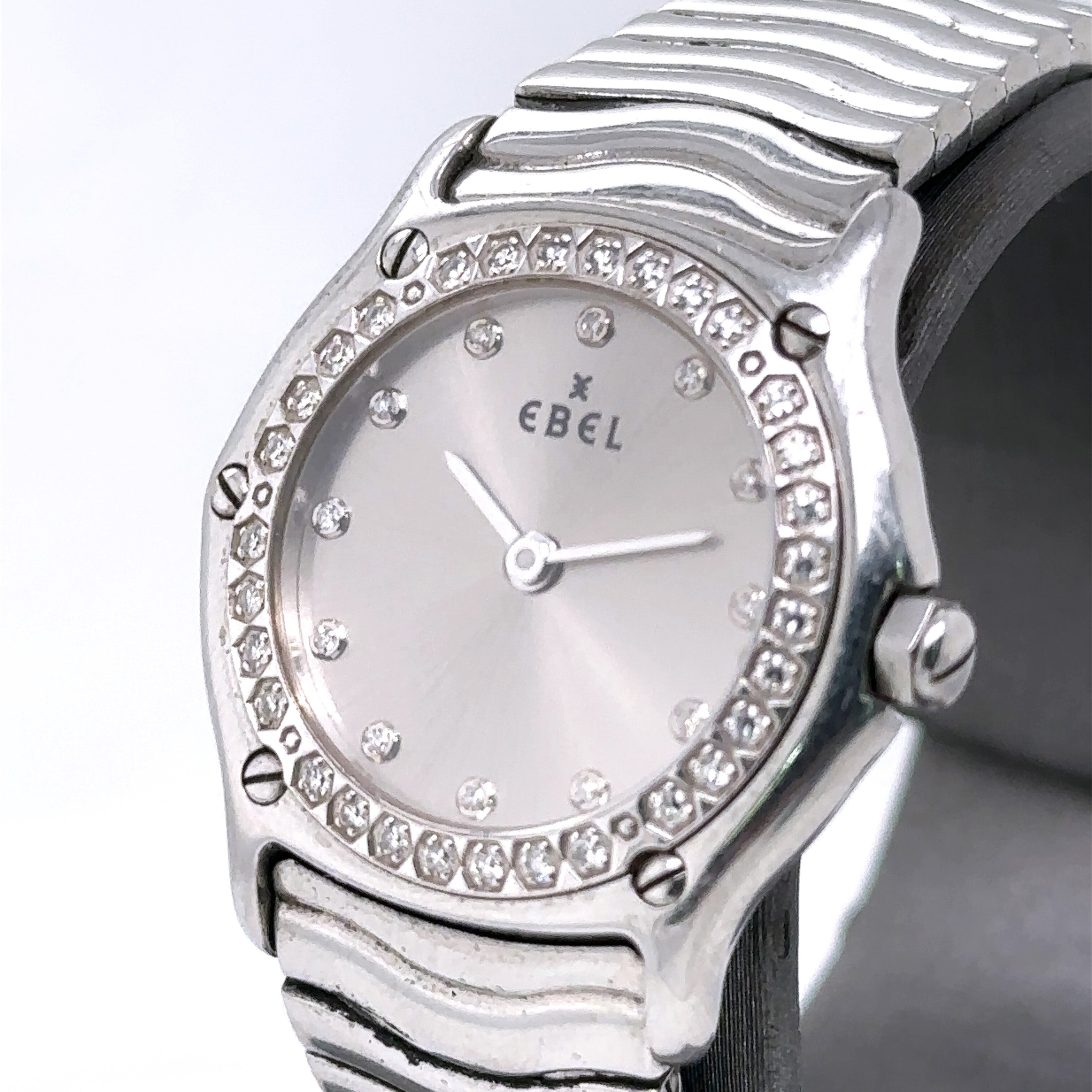 100% Authentic Ebel Watch Diamonds Ladies Ebel Diamond Beluga Wrist Watch Mother Of Pearl  main image 2
