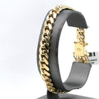 14k Yellow Gold Men's Miami Cuban Link Bracelet, 8", 35.7g, S107660