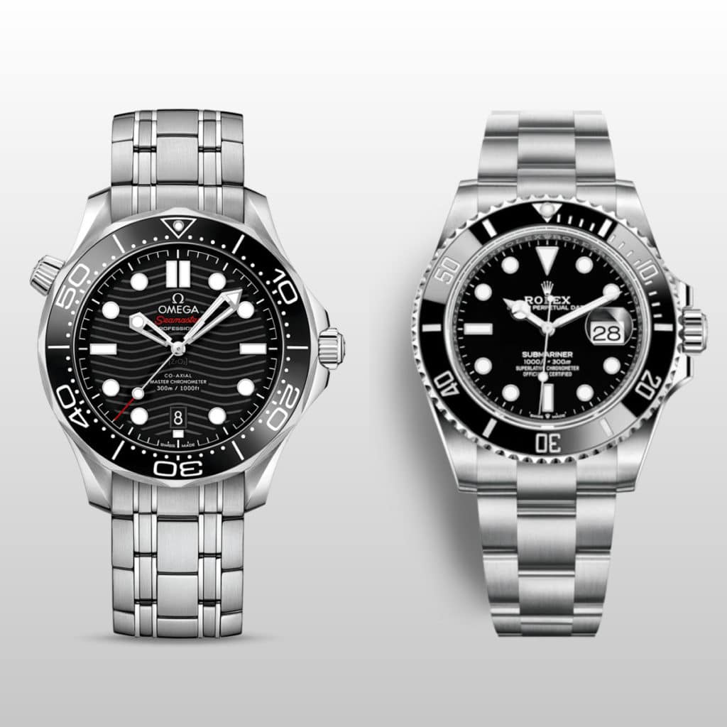 Timepiece Rivals: Omega Vs Rolex