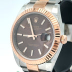 Pre-Owned Rolex Datejust 41mm, 2 tone 18k Rose Gold Watch, 126331, S15019