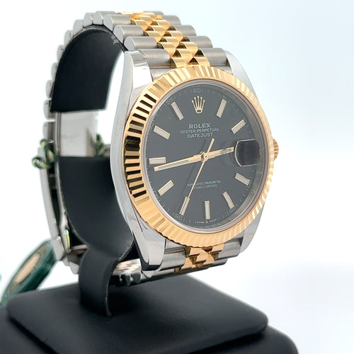 Pre-Owned Rolex Datejust 41mm 2 tone 18k Yellow Gold Watch 126333, Fluted bezel Philadelphia