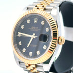 Pre-Owned Rolex Datejust 41mm 2 tone 18k Yellow Gold Watch 126333, Fluted bezel Philadelphia