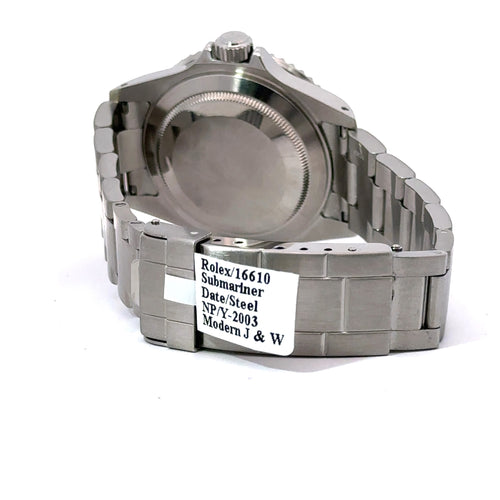 Pre-Owned Rolex Submariner Date 40mm Stainless Steel Watch 16610 S107526