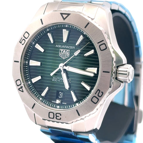 TAG HEUER AQUARACER PROFESSIONAL 200, Automatic Watch, 40 mm, Steel WBP2115.BA06 Philadelphia