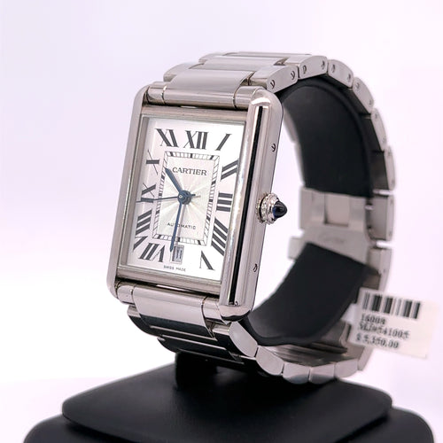 Cartier TANK Must Extra Large Steel Men's Watch WSTA0053 - Automatic - Brand New Philadelphia