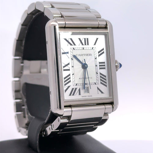 Cartier TANK Must Extra Large Steel Men's Watch WSTA0053 - Automatic - Brand New Philadelphia