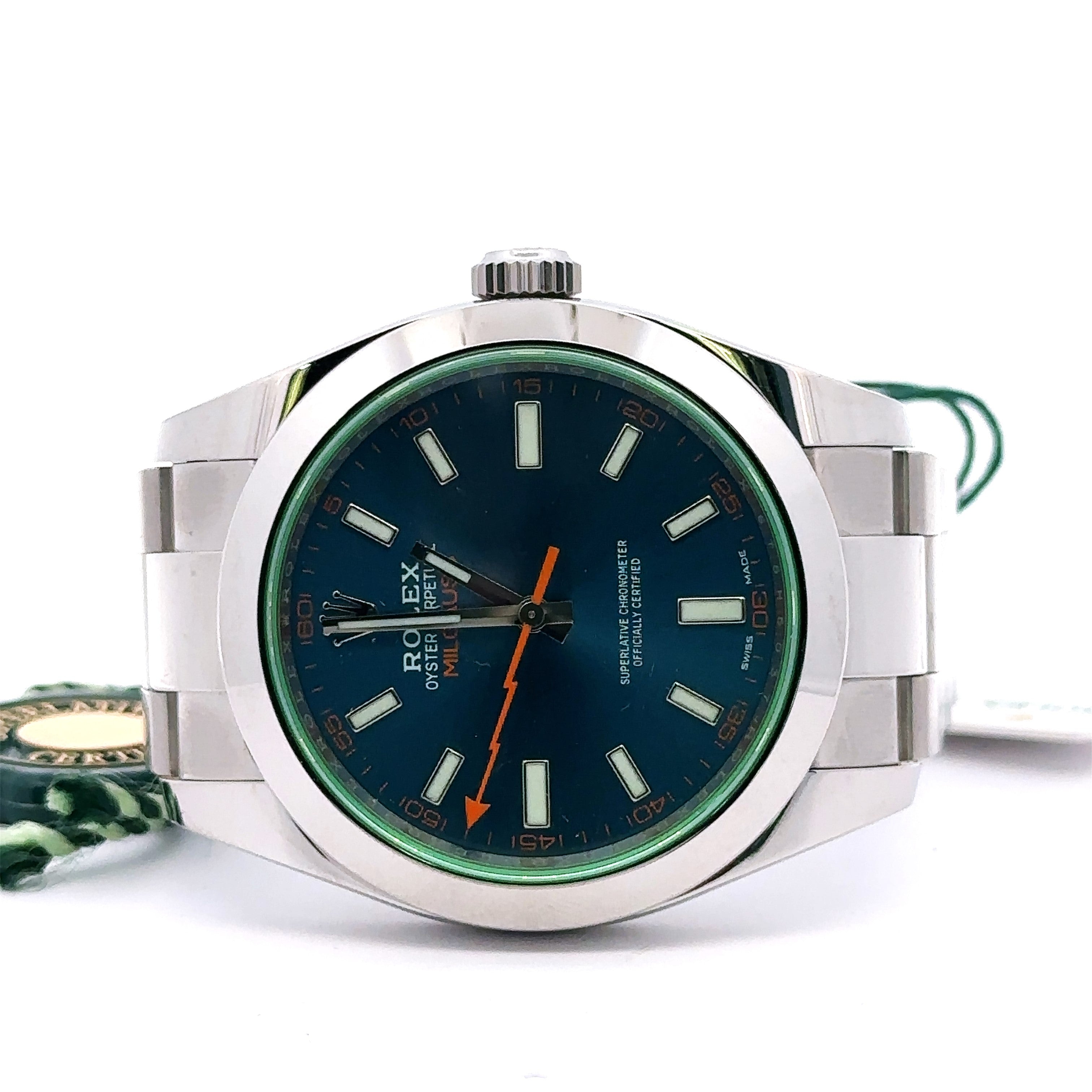 Rolex Milgauss 40 Blue Dial Stainless Steel Men s Watch 116400GV