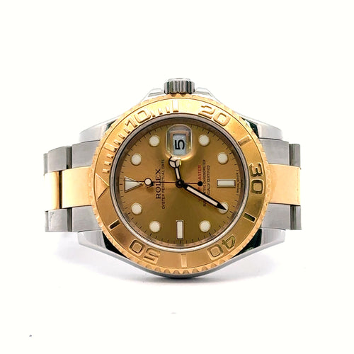 Pre-Owned Rolex Yacht Master 40mm 18k gold & Steel Watch 16623 S105924