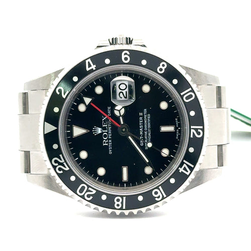 Pre-Owned Rolex GMT-MASTER II Automatic 40mm Watch, 16710  S12329