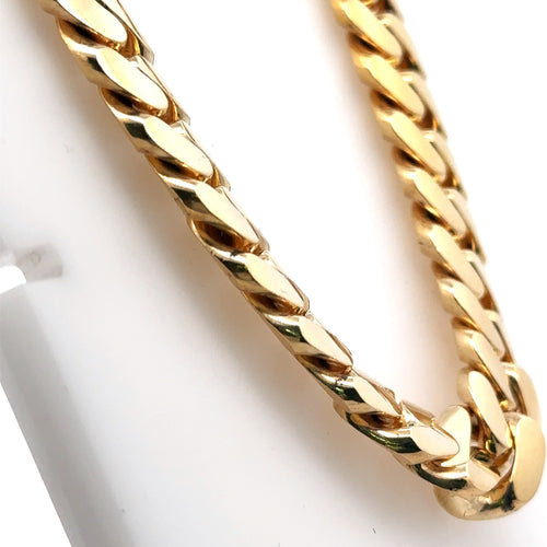 14k Yellow Gold Miami Cuban Men's Chain, 290.7gm, 24", 13mm, S107781