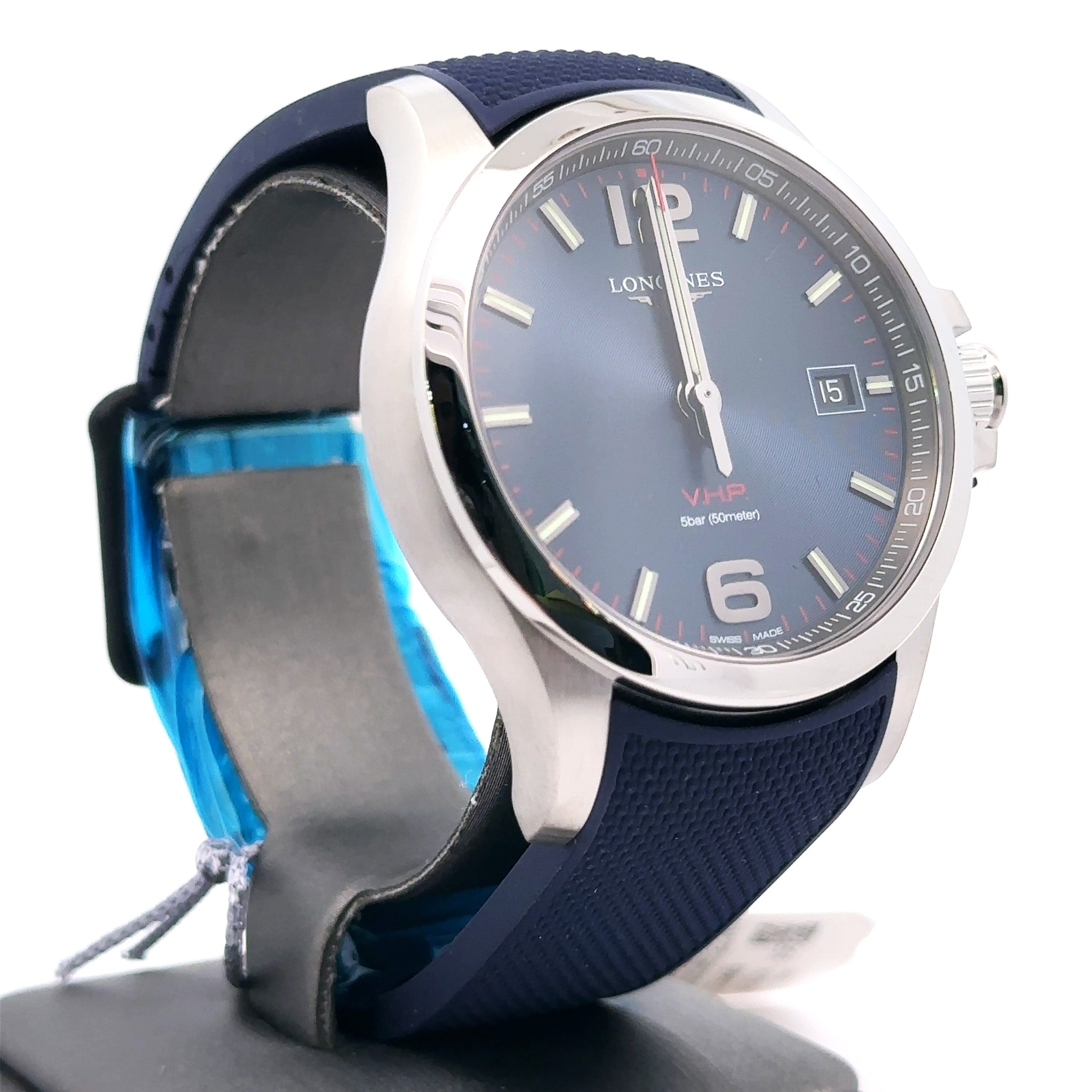 LONGINES Conquest VHP Quartz Blue Dial 43mm Mens Watch L37264969