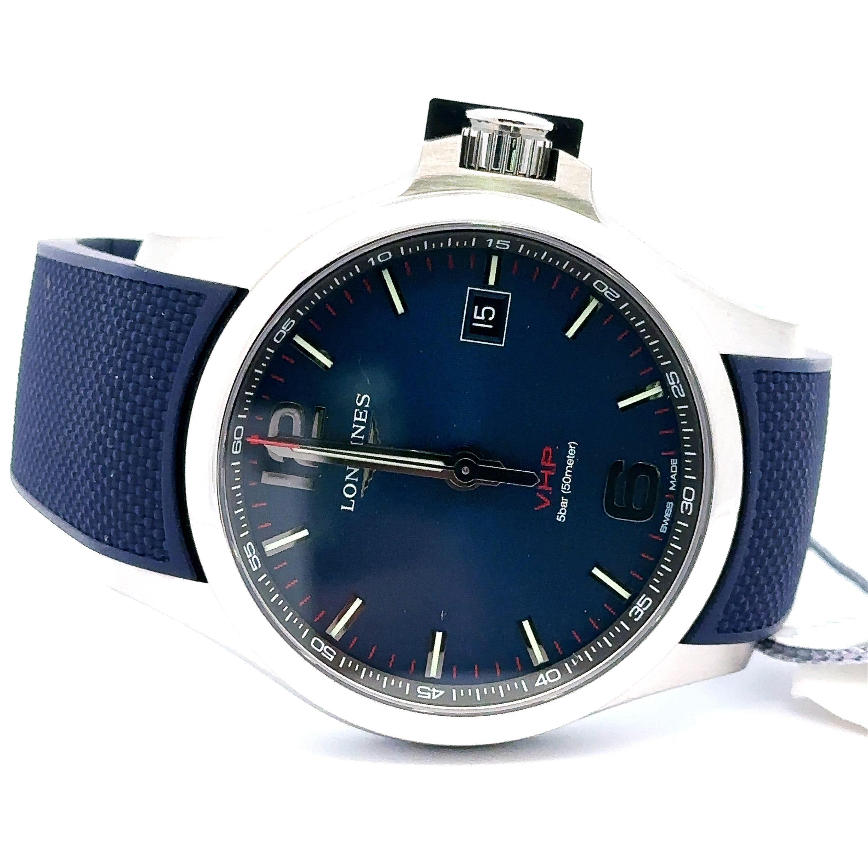 LONGINES Conquest VHP Quartz Blue Dial 43mm Mens Watch L37264969