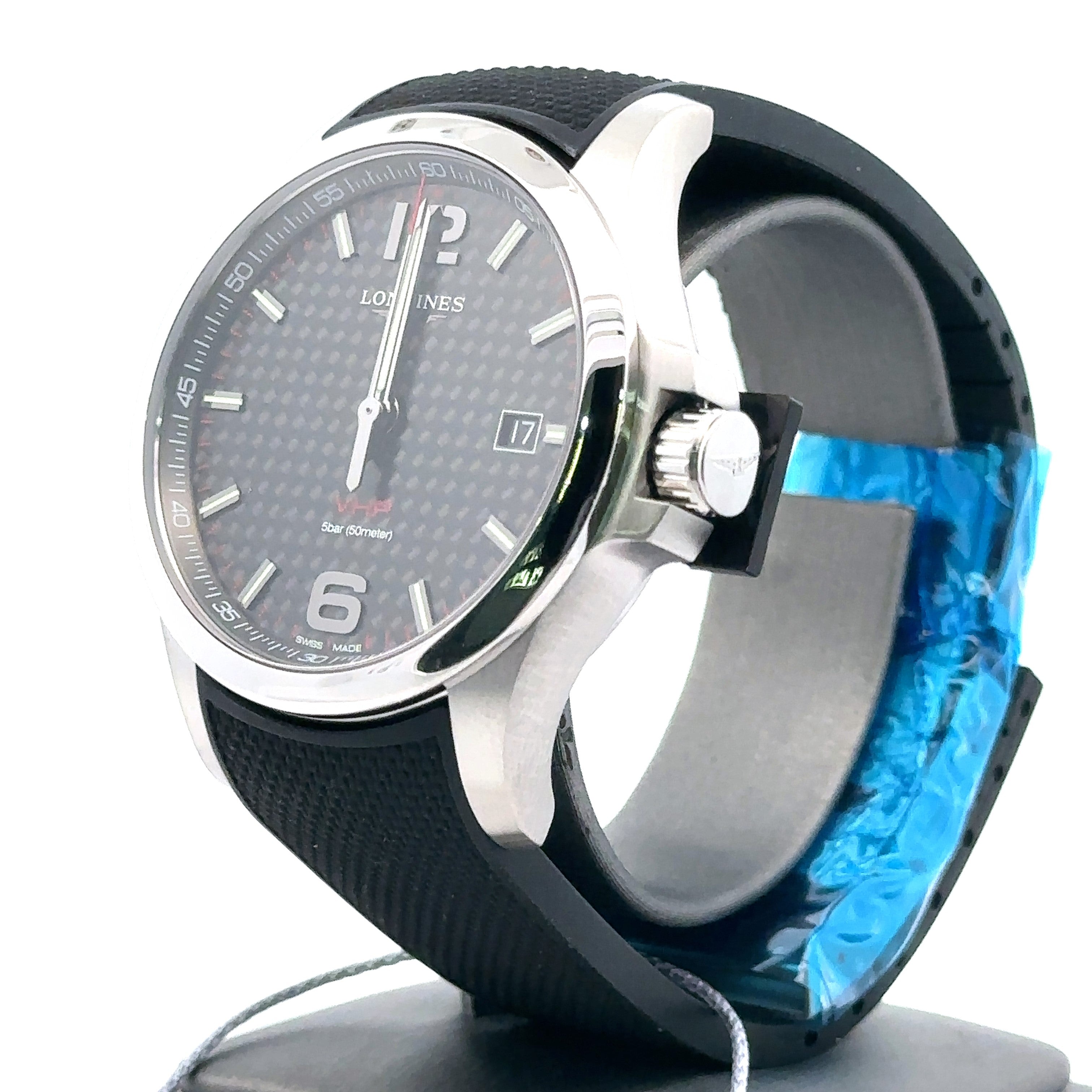 LONGINES Conquest VHP Quartz Black Dial 43mm Mens Watch L37264669