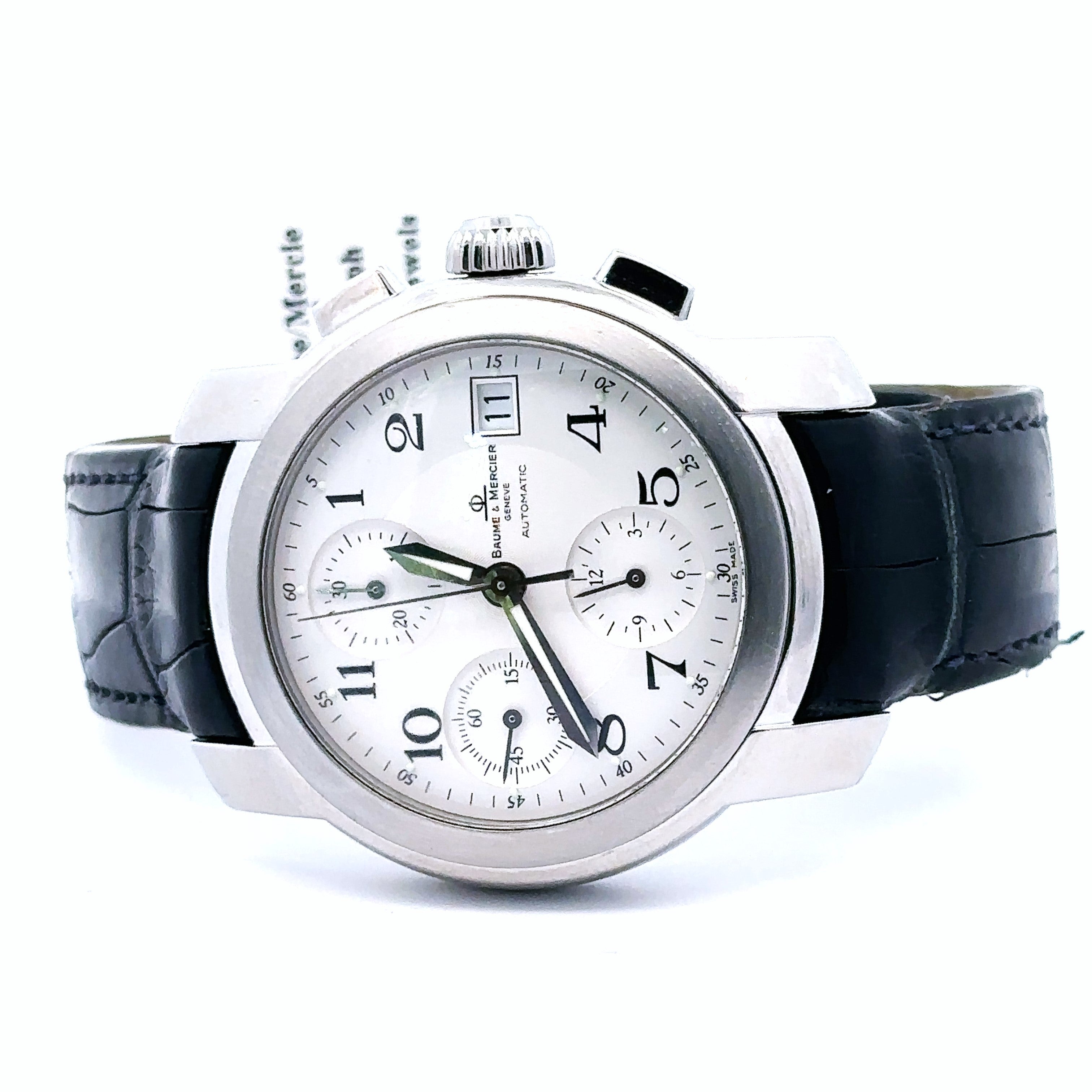 BAUME & MERCIER CAPELAND CHRONOGRAPH STAINLESS STEEL AUTOMATIC 39MM, M
