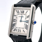 Cartier Tank Solo 2715, quarts, 27 x 35 mm Watch- Pre Owned