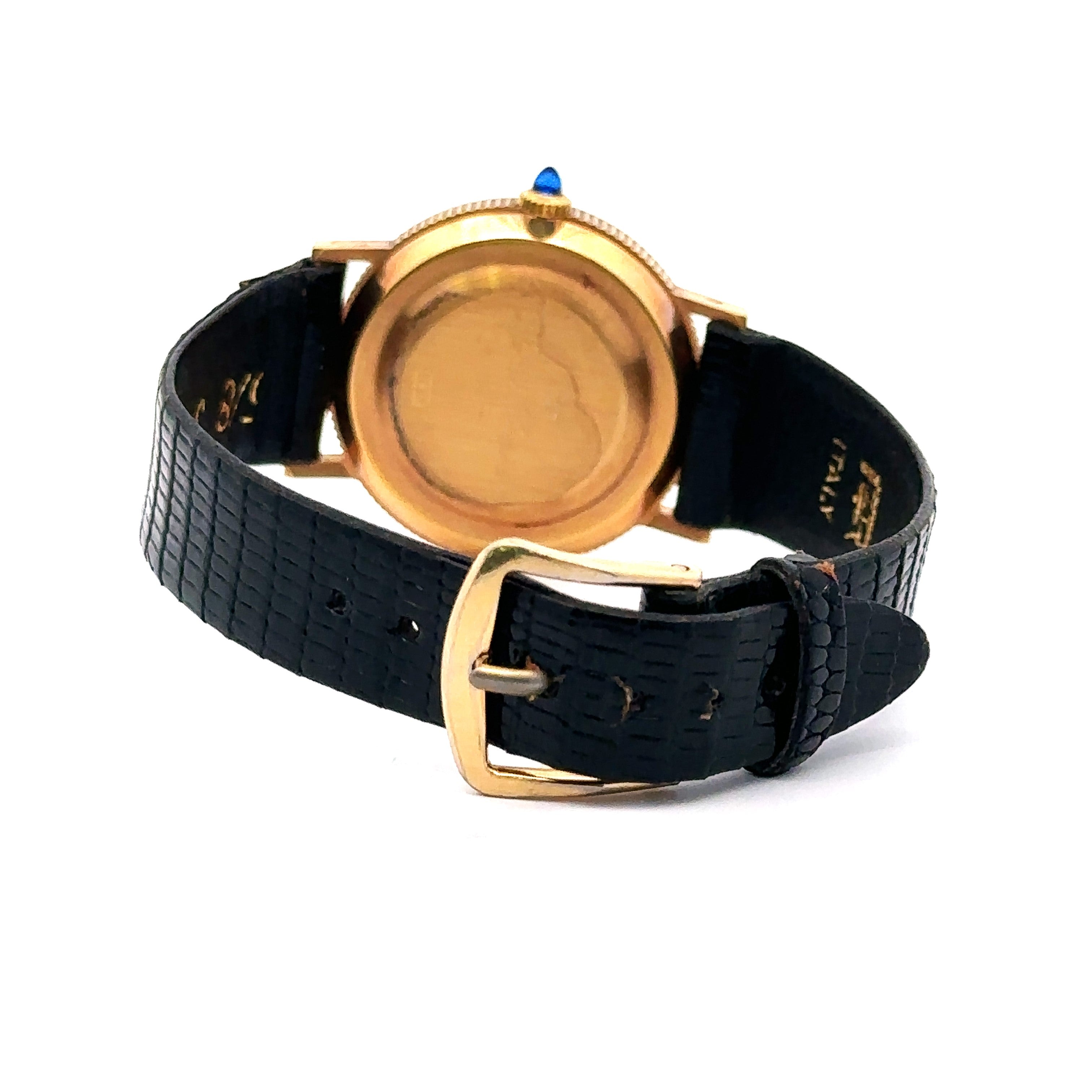 LUCIEN PICCARD Vintage 18K Yellow gold $10 Coin Style Watch- Pre Owned