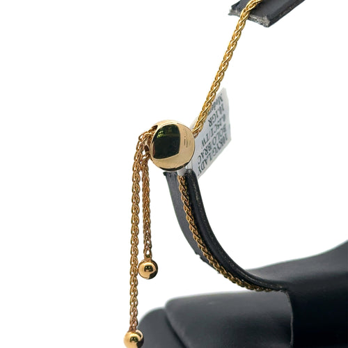 10k Yellow Gold 0.20CT Diamond Bolo Bracelet, 10.1g, S16123