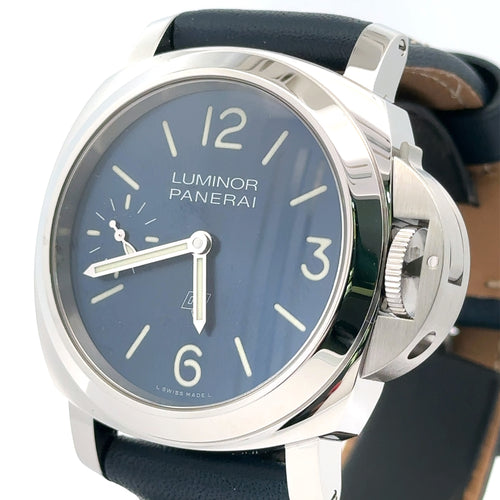 Panerai Luminor Blu Mare Steel 44mm Men's Watch Pam01085 -Brand New !