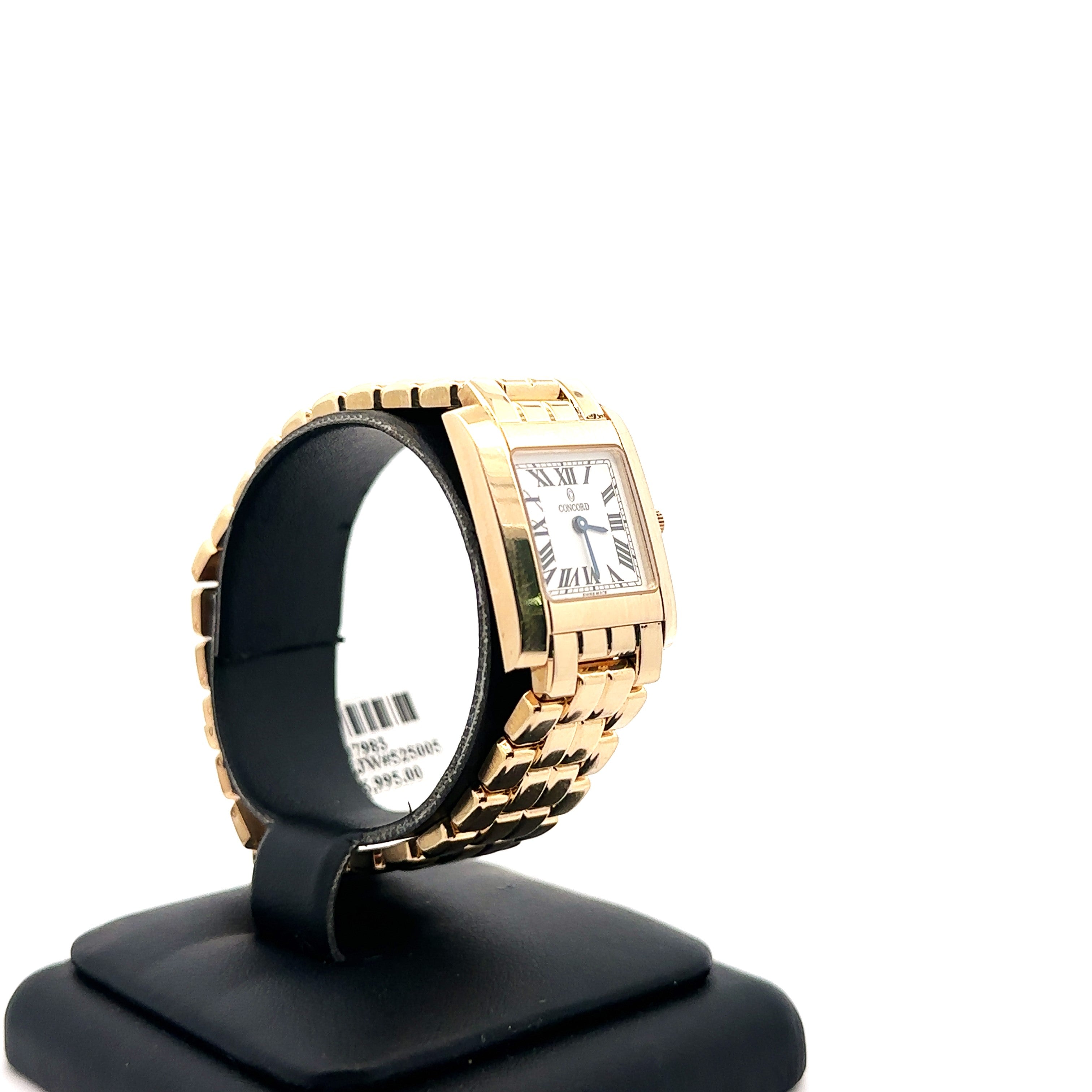 Concord La Tour 28-25-648 Women's Watch, 14k Yellow Gold, 20mm Pre Own