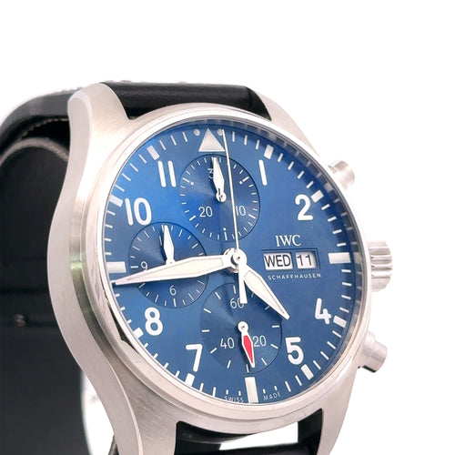 IWC PILOT’S WATCH CHRONOGRAPH 41MM - IW388101- BLUE - Pre Owned - S16152