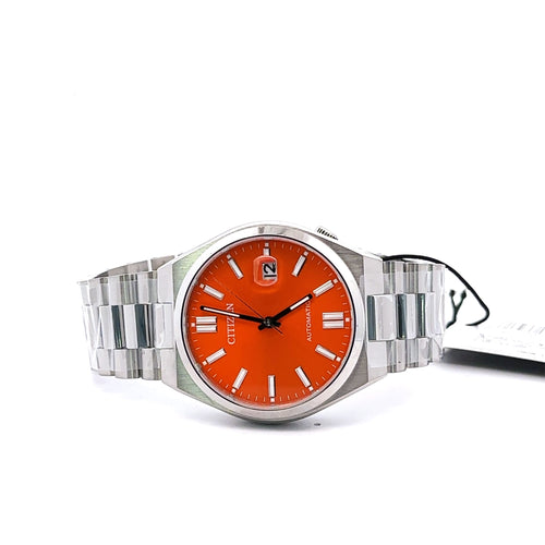 Citizen TSUYOSA Automatic Stainless Steel orange dial 40mm Watch NJ0151-53Z