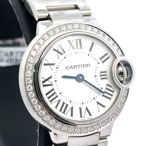Cartier Ballon Bleu de Cartier watch 28mm Quarts Watch W4BB0030 , Brand New