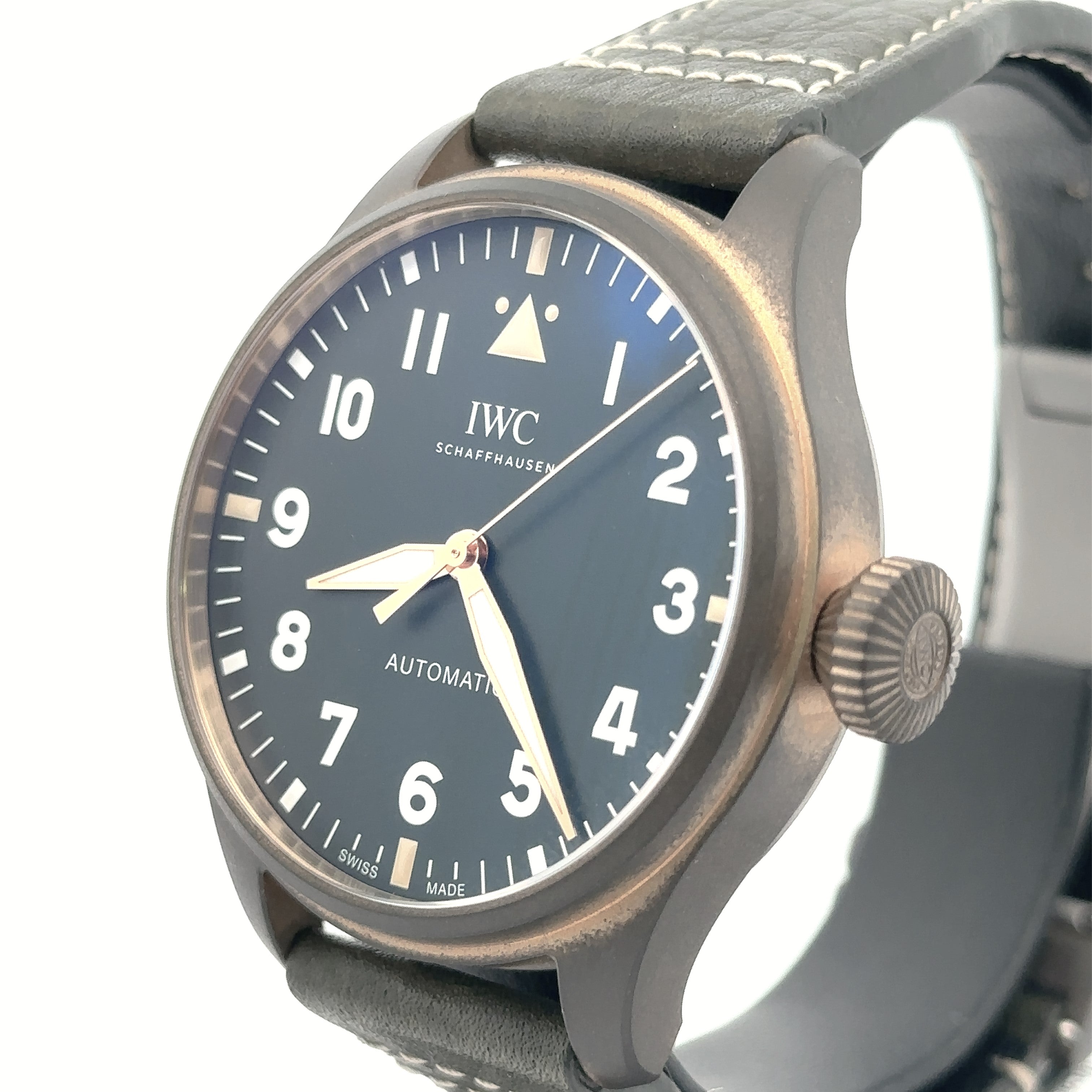 IWC BIG PILOT'S WATCH 43MM SPITFIRE BRONZE GREEN DIAL - IW329702