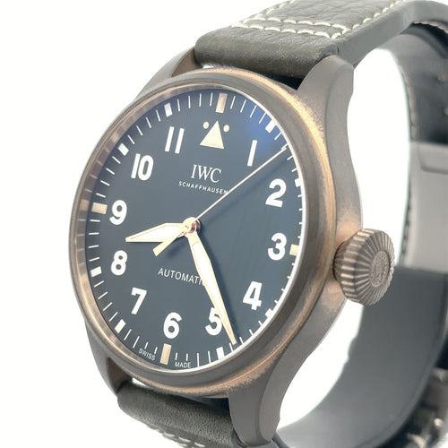 IWC BIG PILOT’S WATCH 43MM SPITFIRE BRONZE GREEN DIAL- IW329702