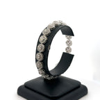 14k White Gold 8.50 CT Diamond Tennis Bracelet, 120.5g, 7.5", S107271