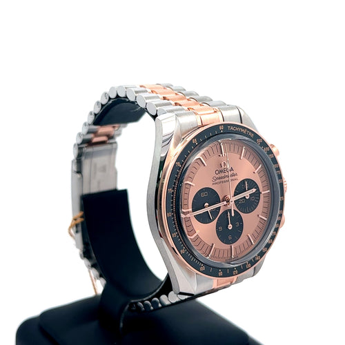 Omega SPEEDMASTER MOONWATCH PROFESSIONAL 42 MM Sedna Gold 310.20.42.50.99.001 Brand New