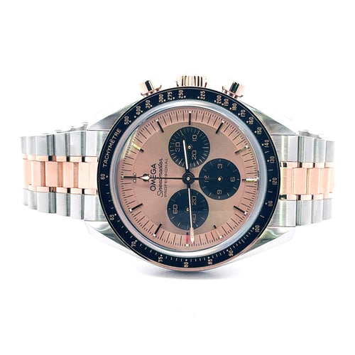 Omega SPEEDMASTER MOONWATCH PROFESSIONAL 42 MM Sedna Gold 310.20.42.50.99.001 Brand New