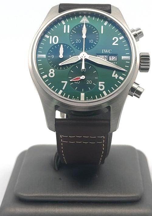 IWC PILOT’S WATCH CHRONOGRAPH 41MM - IW388103 - GREEN