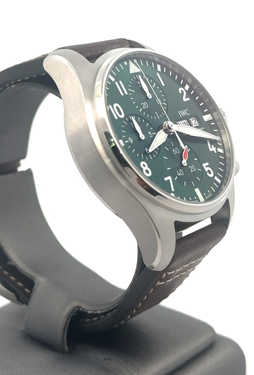 IWC PILOT’S WATCH CHRONOGRAPH 41MM - IW388103 - GREEN