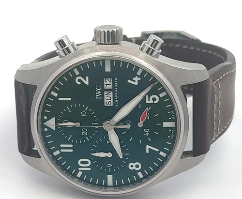 IWC PILOT’S WATCH CHRONOGRAPH 41MM - IW388103 - GREEN