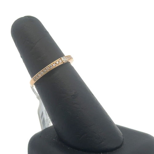 14k Yellow Gold 0.25 CT Diamond Ladies Band, 2.5g, Size 7, S16310